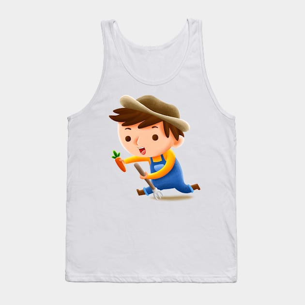 Kids Farmer Tank Top by MEDZ